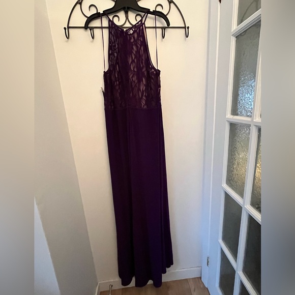 NWT US 18 Additon Elle Evening/Formal Purple Dress - Picture 5 of 9